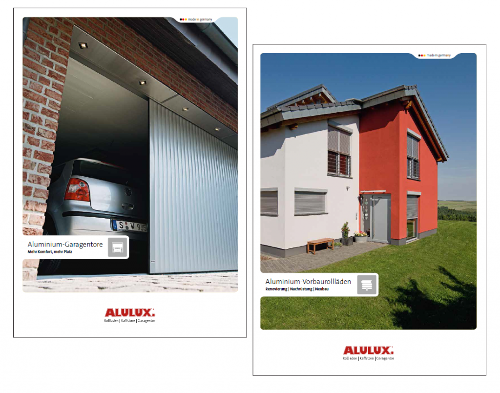 Jetzt kostenlose Prospekte von Alulux bestellen