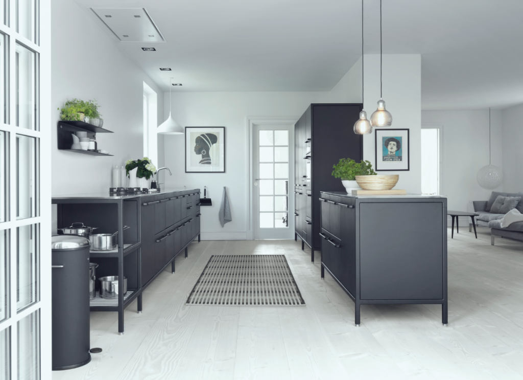 Ideen für eine schwarze Küche - Planungswelten