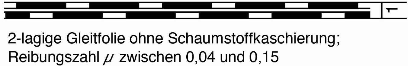 Gleitfolie unkaschiert