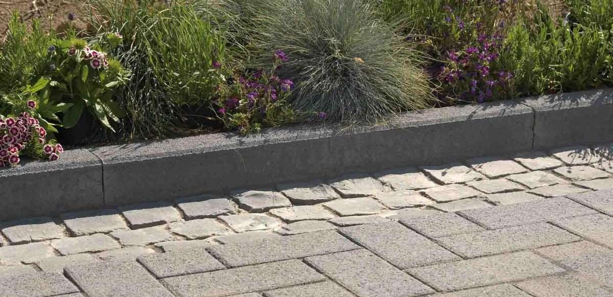 KANN Randsteine anthrazit 8x20x100 anthrazit (1.Wahl-Lagerware-Preis)