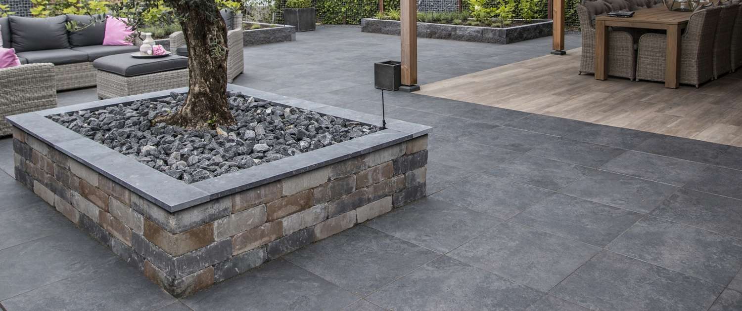 Tumbelwall muschelkalk nuanciert / Kilimanjaro 30x20x10 cm (1.Wahl)