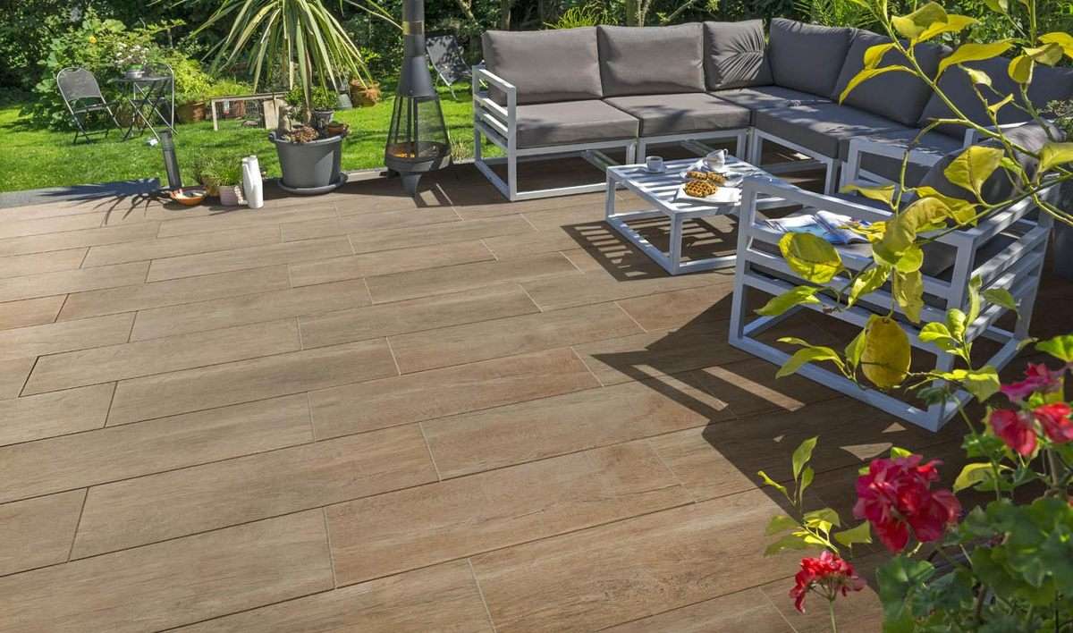 Yamino Betonplus [Beton+] Platten 90x30x5 cm beige meliert (2.Wahl)