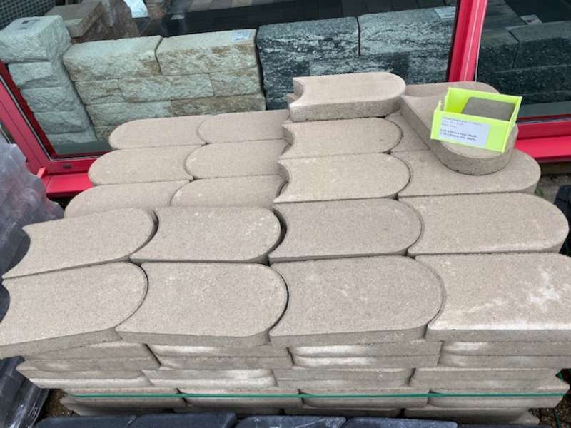 KANN Rasenmähkanten Maxi Grau 28x16x5 cm (1.Wahl-Lagerware-Preis)