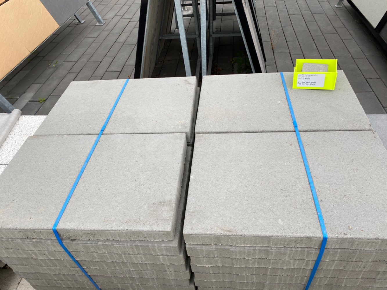 JASTO Gehwegplatten 60x40x5 cm grau (2.Wahl)