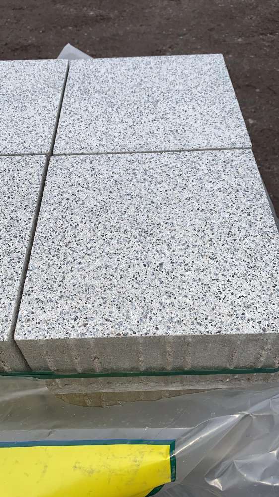 Vajo 30x30x12 cm platinhell geschliffen & gestrahlt (Restposten)