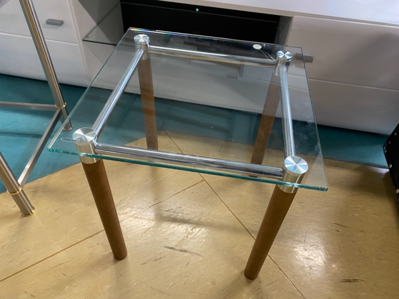 (MG) Beistelltisch / Tisch mit Sicherheitsglas statt 59€