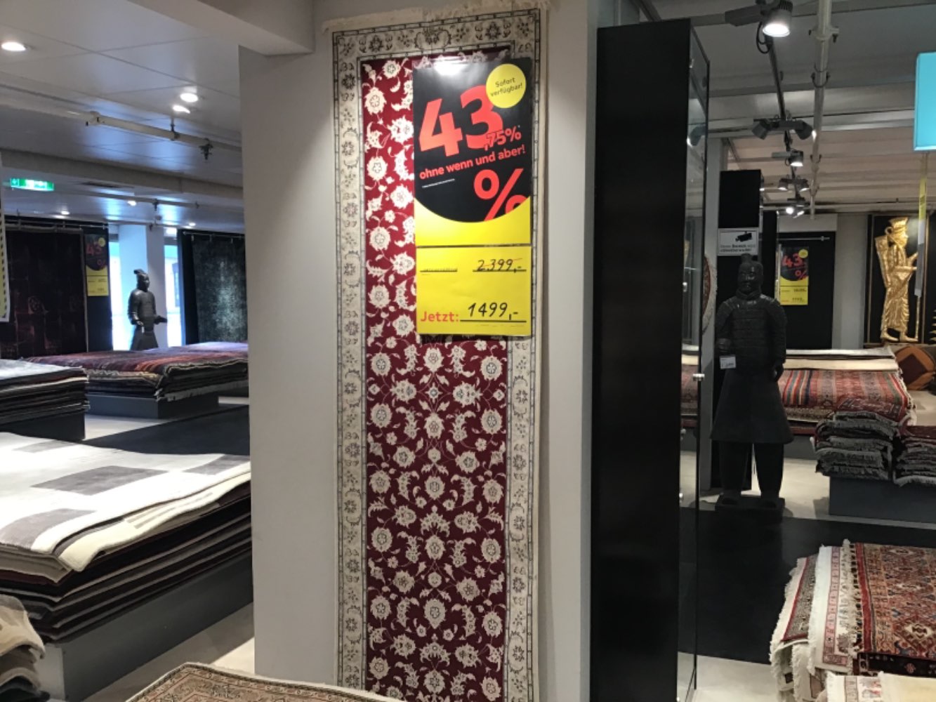 Möbel, Orientteppich, Schurwolle