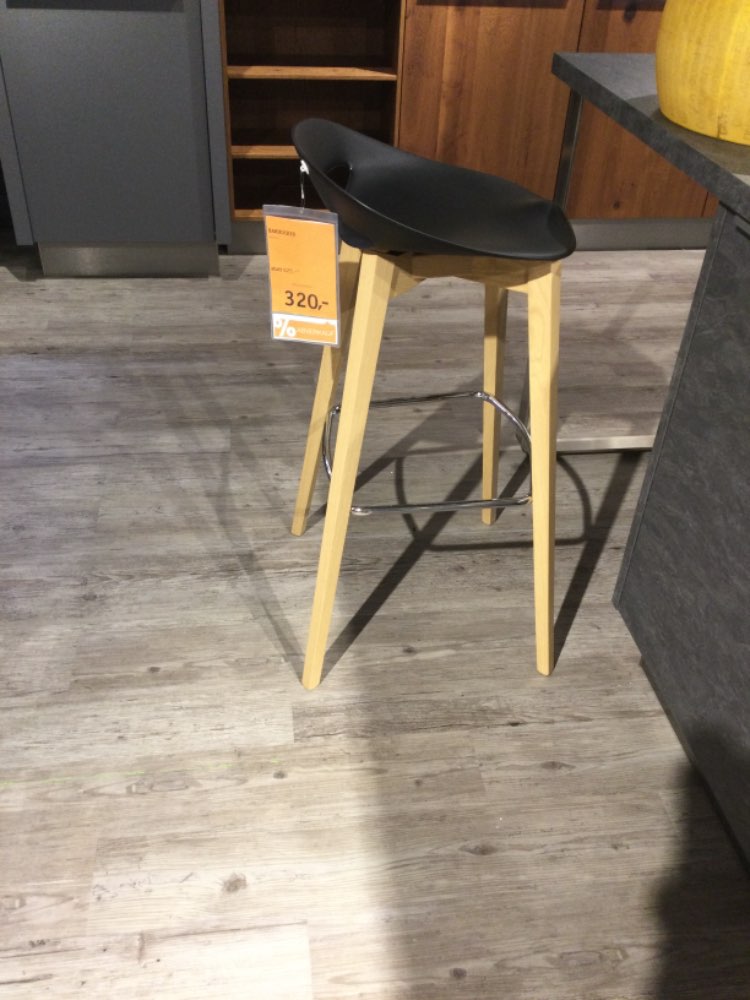 Barhocker, Küche, Schwarz, XXXLutz