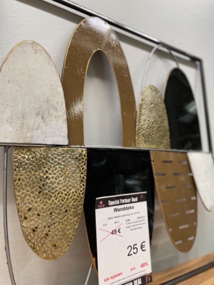 (HR) Wanddeko statt 49€