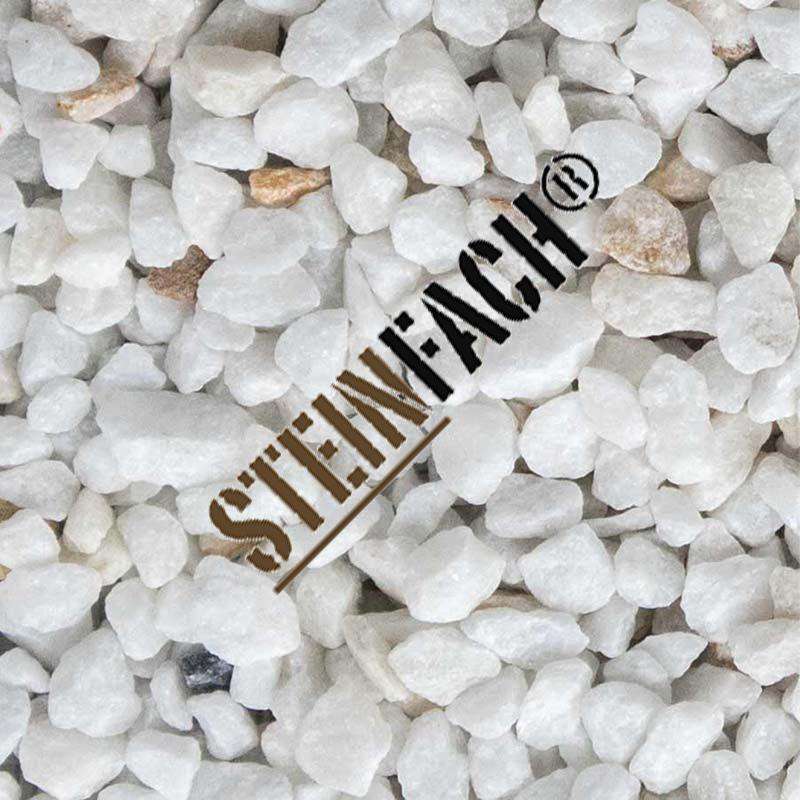 Marmor White Splitt 16×25 mm ( 20 KG Sack )