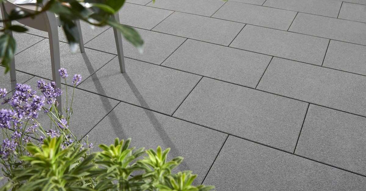 Zena 60x40x3,8 cm granitgrau geschliffen & kugelgestrahlt (2.Wahl )