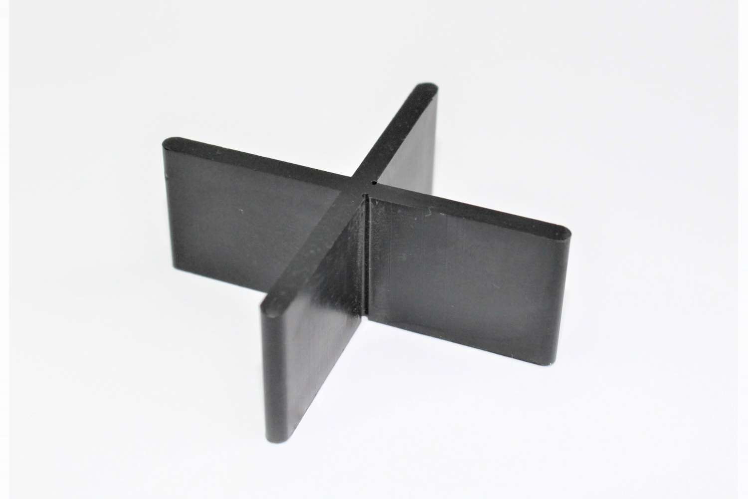 Fugenkreuze 3 x 19 – 55 Kunststoff schwarz (100 er Verpackung) abbrechbaren Schenkel