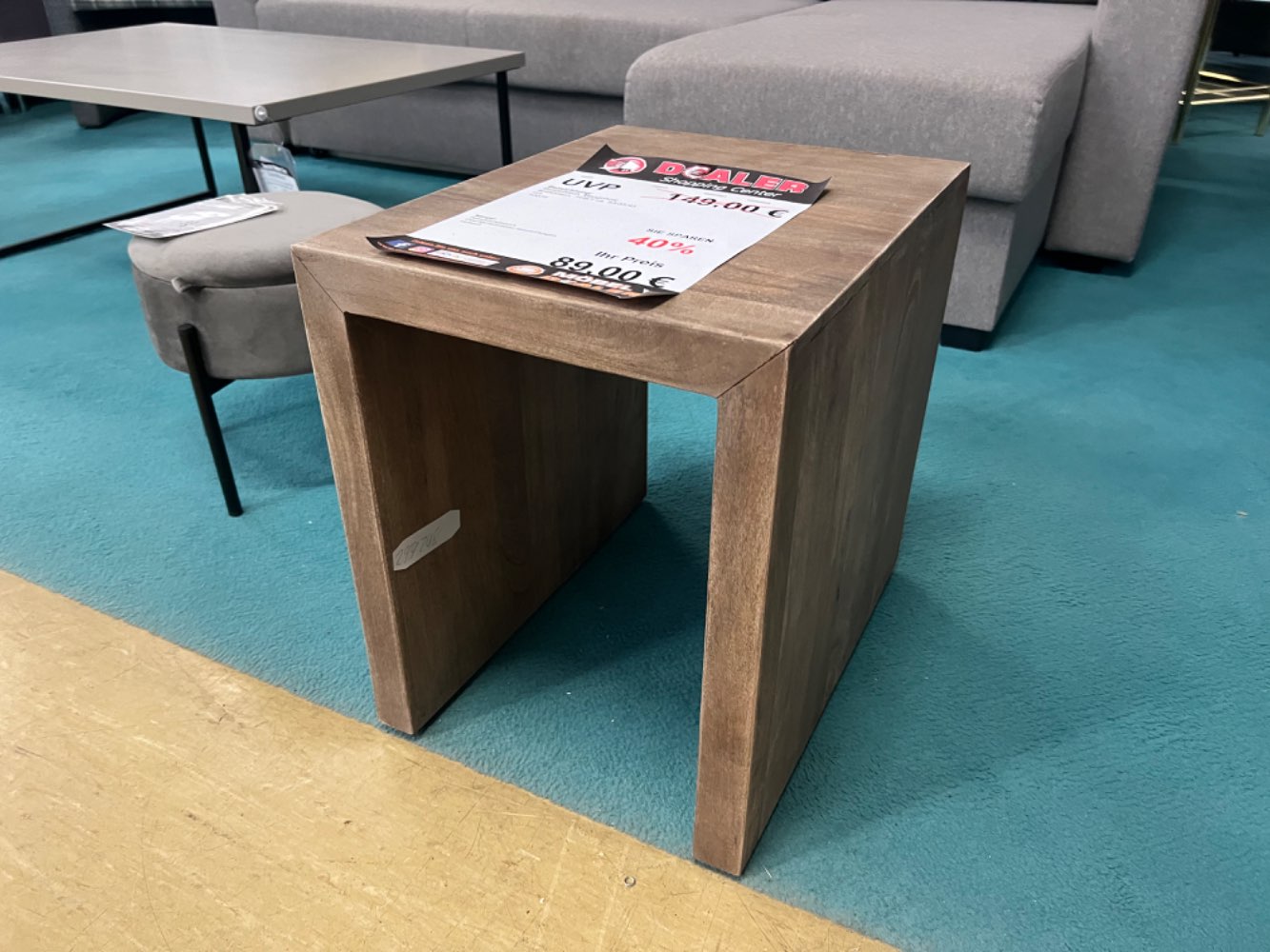 Beistelltisch Mangoholz / braun / Tisch statt 149,-€