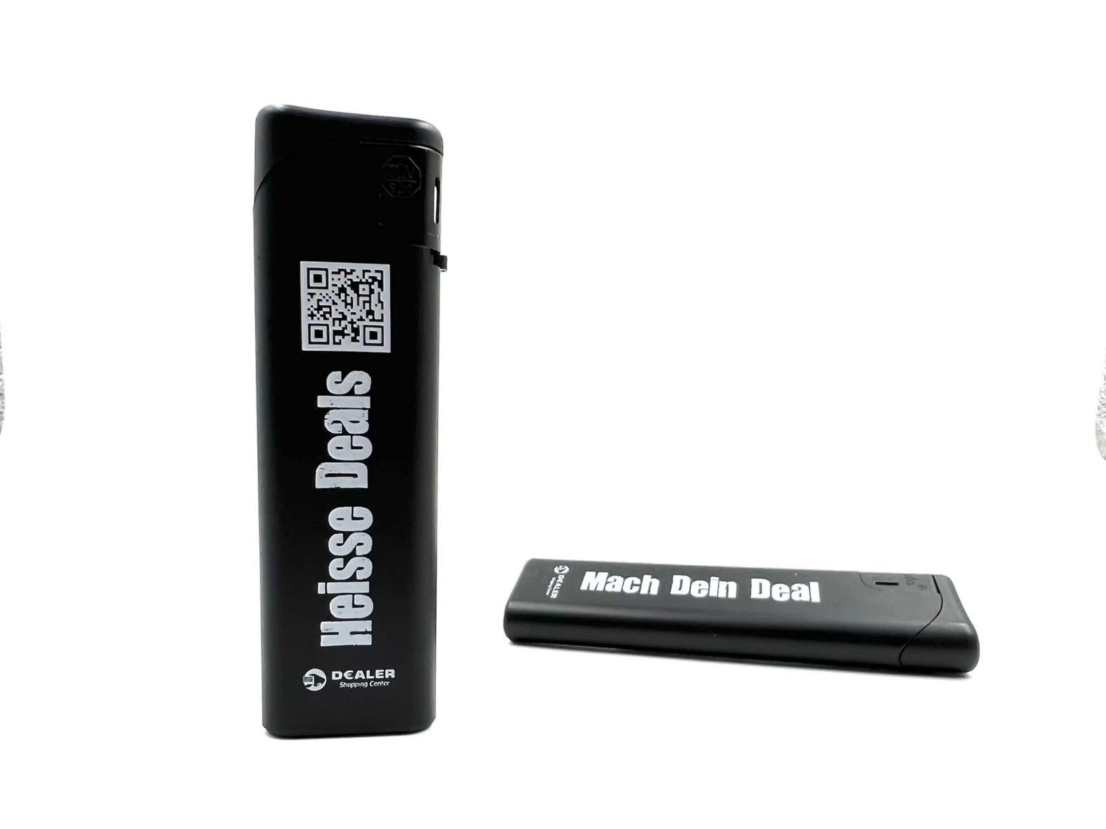 Feuerzeug / Elektronik Feuerzeug schwarz für 1,50€