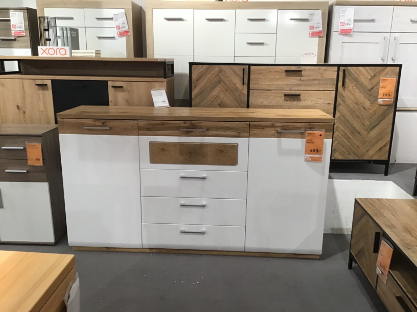 Möbel,Sideboard,Weiß matt
