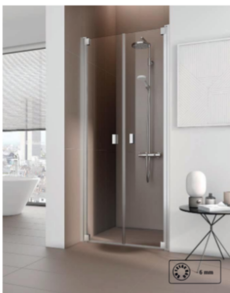 Kermi Pendeltür mit passender Seitenwand