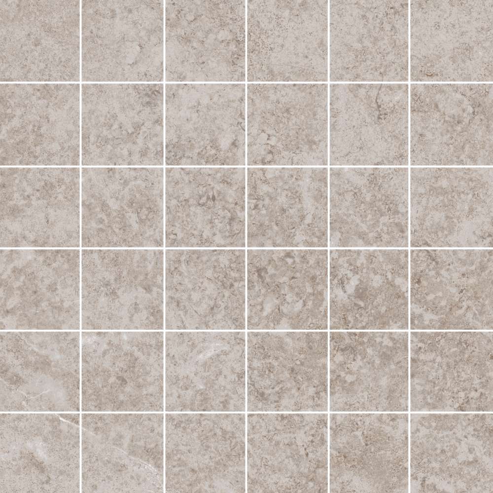 Aventuro Mosaikbogen Little Rock taupe satiniert