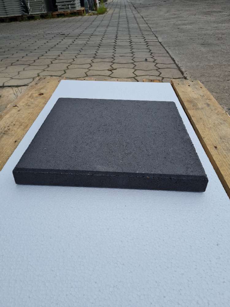 Pfeilerabdeckplatte Flach 40x40x4 cm anthrazit (2.Wahl)