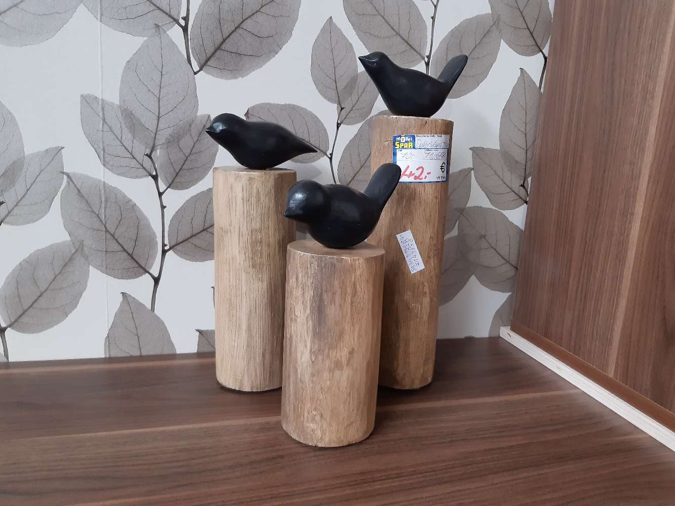 Deko-Vögel 3-tlg, statt 70,-€