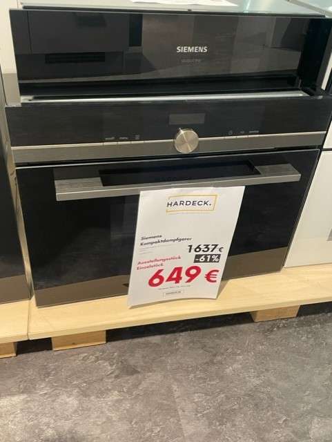 Dampfbackofen