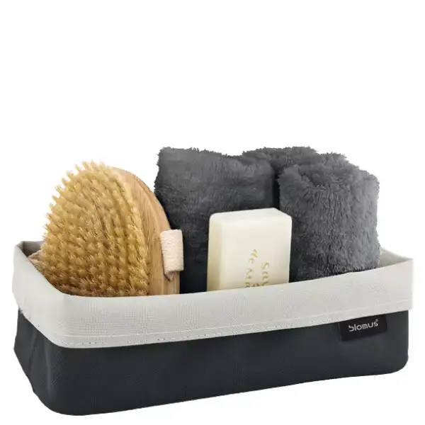 Blomus Wendekorb -ARA- Sand-Anthrazit Size L