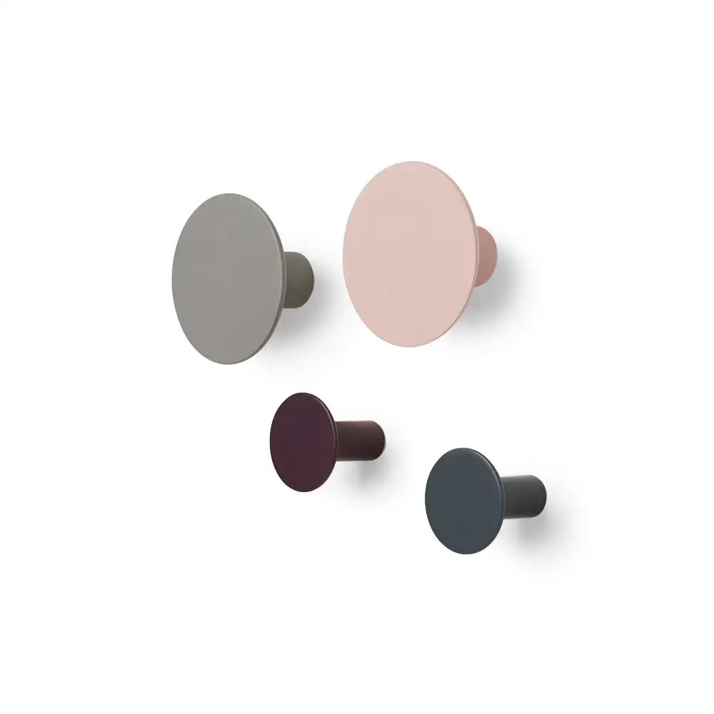 Blomus Set 4 Wandhaken -PONTO-
