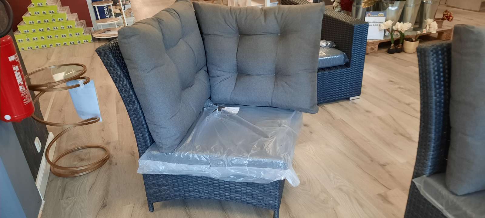 Eck- Element, dunkelgrau, statt 279€