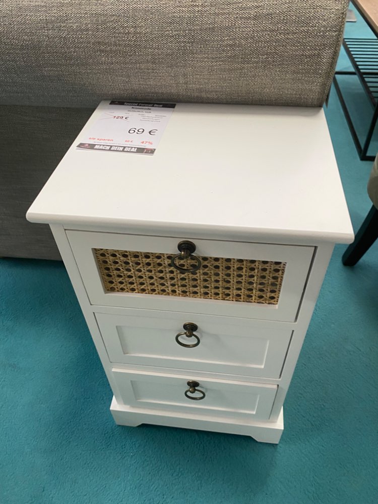 Kommode / Stauraumelement weiß statt 129€