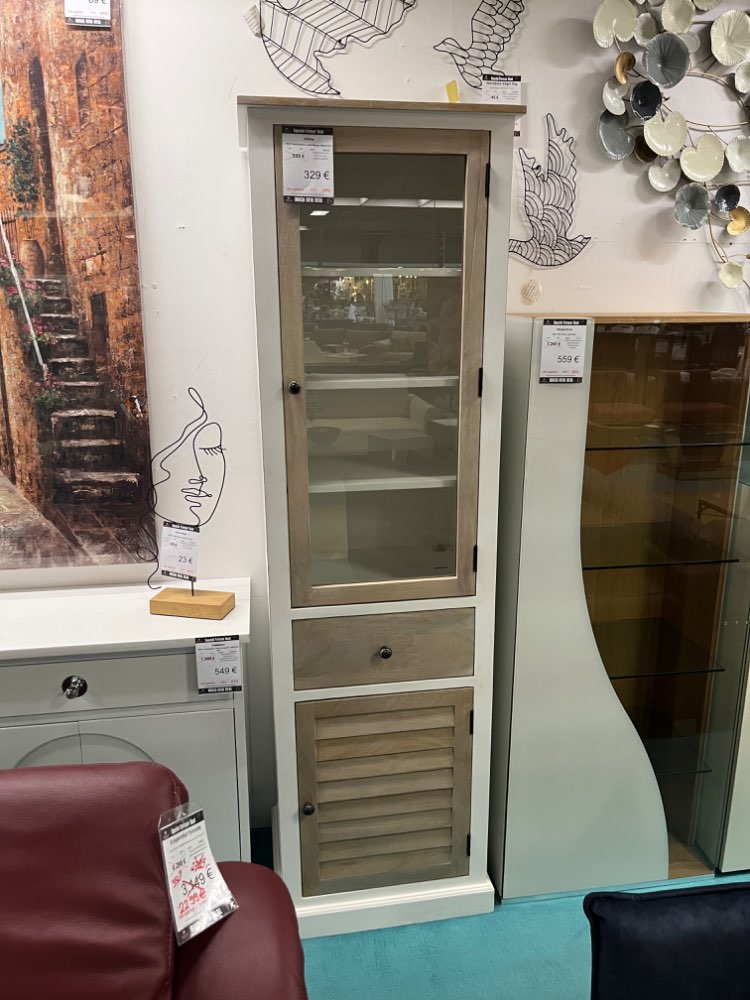WSV Vitrine / Stauraumelement massiv statt 539€