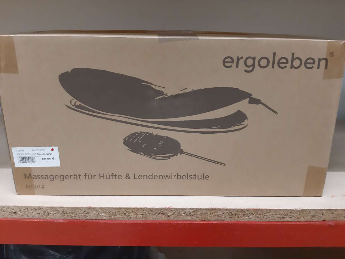 Ergoleben Hüft-Massagegerät, Lendenwirbelsäule, nur 60 Euro