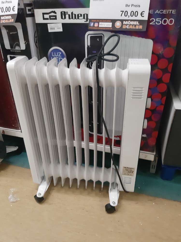 Radiator, Elektroheizer 2500 W, weiß, jetzt nur 70 Euro