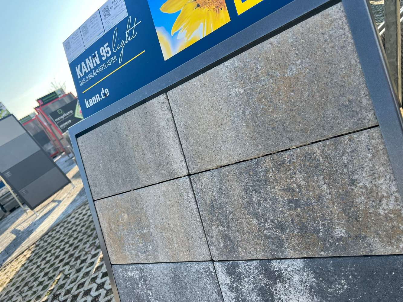 KANN Keno Pflaster 40x20x6 cm muschelkalk (1.Wahl)