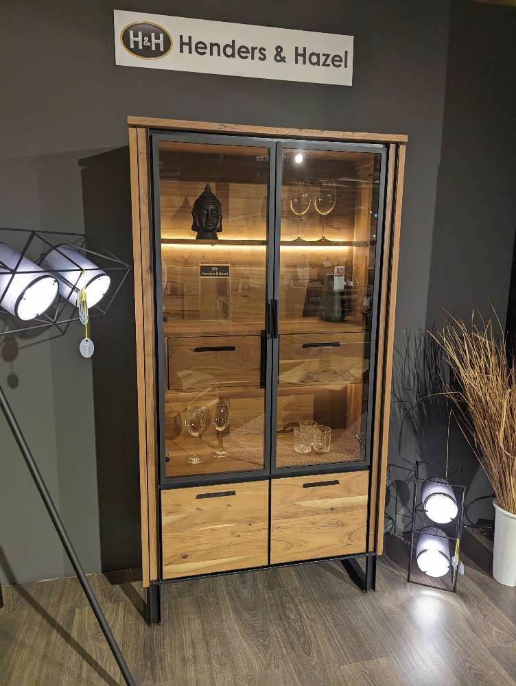 Vitrinen-Schrank Kikarholz