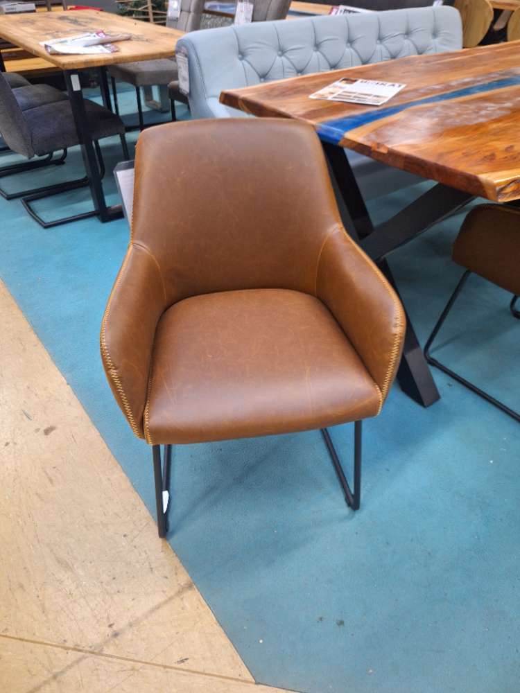 Esszimmerstuhl, Küchenstuhl, braun statt 239€