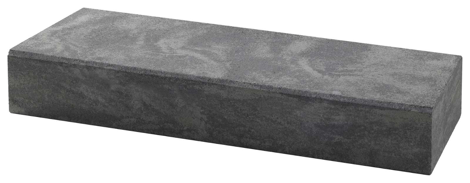 Hohlkammer Stufe 100x34x15 cm grau nuanciert (Restposten)