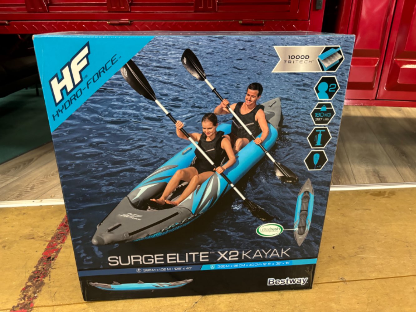 Bestway Kajak Hydro Force / Doppel Kajak / Wasserboot statt 229€