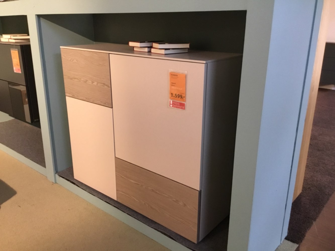 Möbel,Hülsta,Kommode Muti,Eiche Kachmir,123cm Breit,XXXLutz