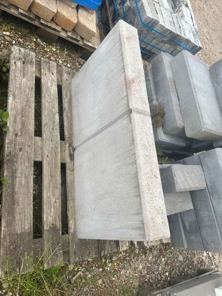 KANN Mauerscheibe 55x40x100 cm sichtbetongrau (2.Wahl)