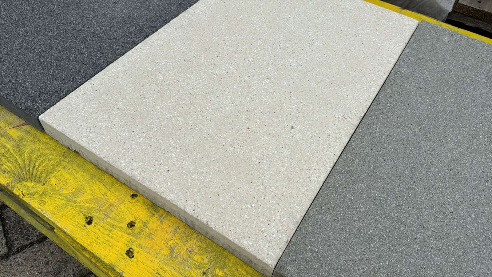 Michigan 60x40x4 cm beige kugelgestrahlt (2.Wahl)