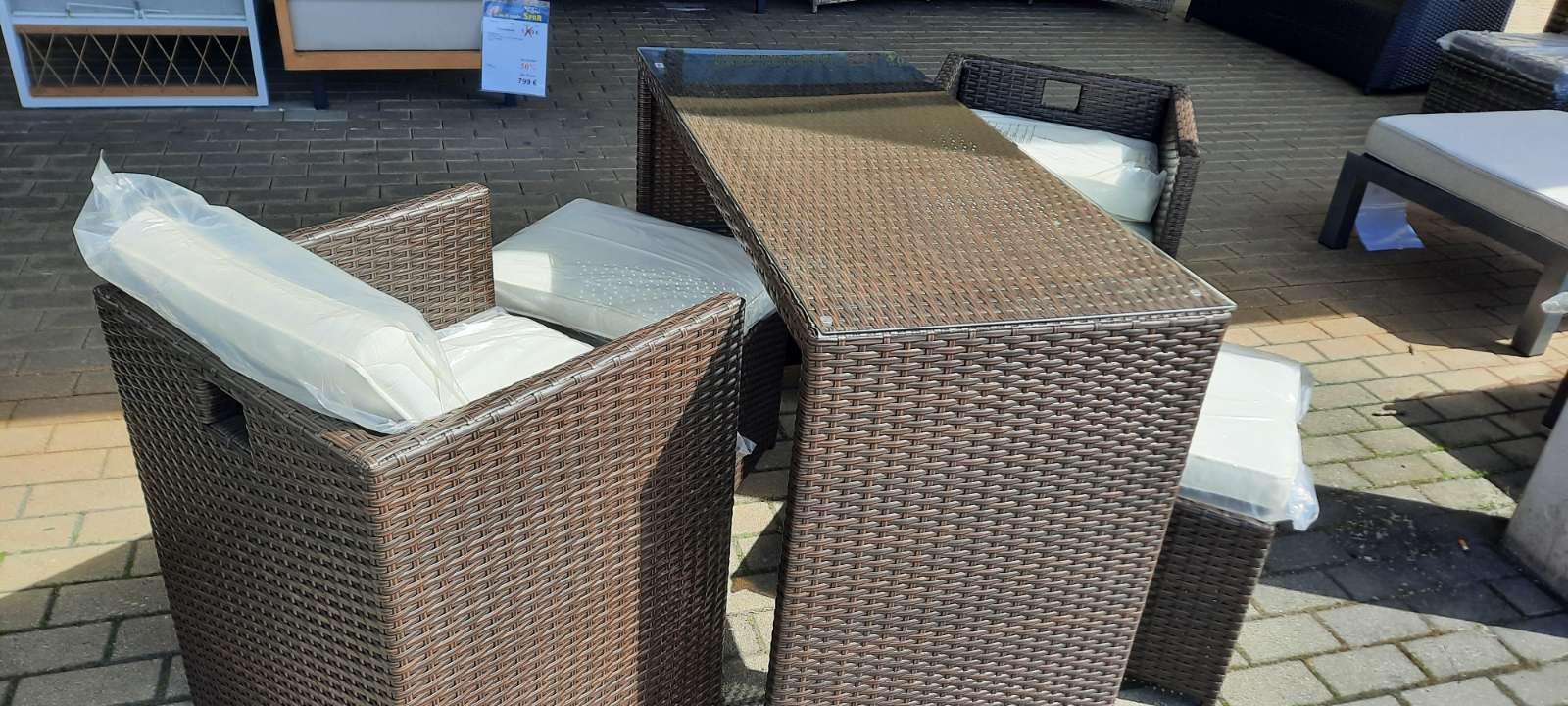 Gartenmöbel, Balkon- Set statt 399€