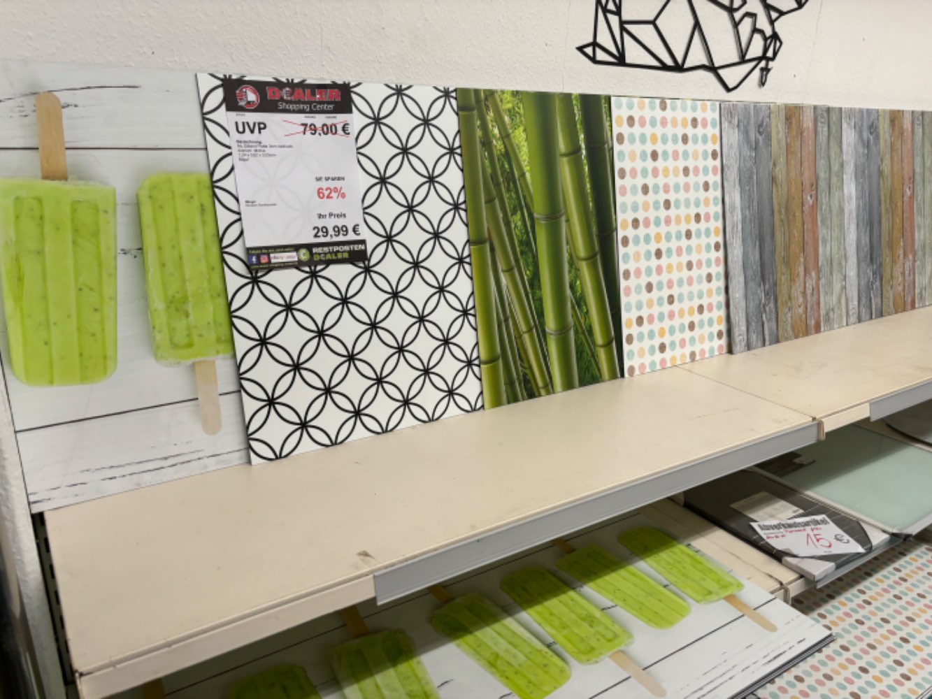 Alu Dibond Platte 3mm bedruckt verschiedene Designs statt 79€