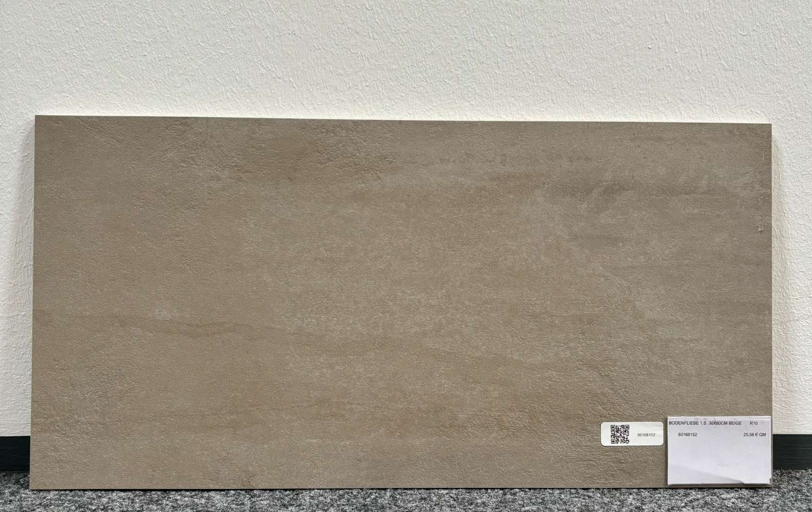 Bodenfliese 30 x 60 cm Beige R10
