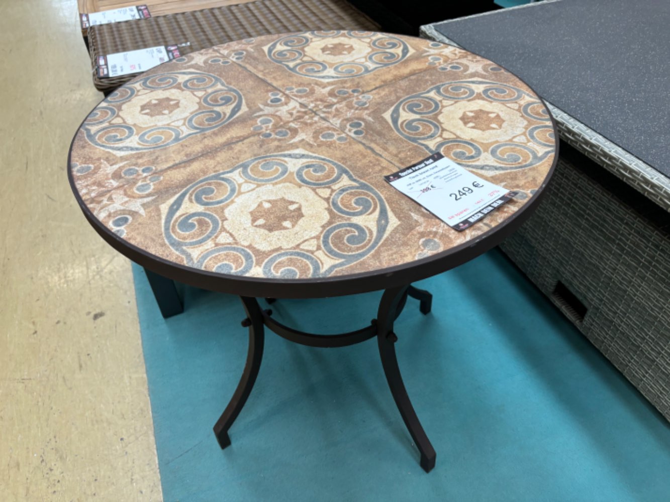 Gartentisch / Tisch / Metalltisch rund statt 398€