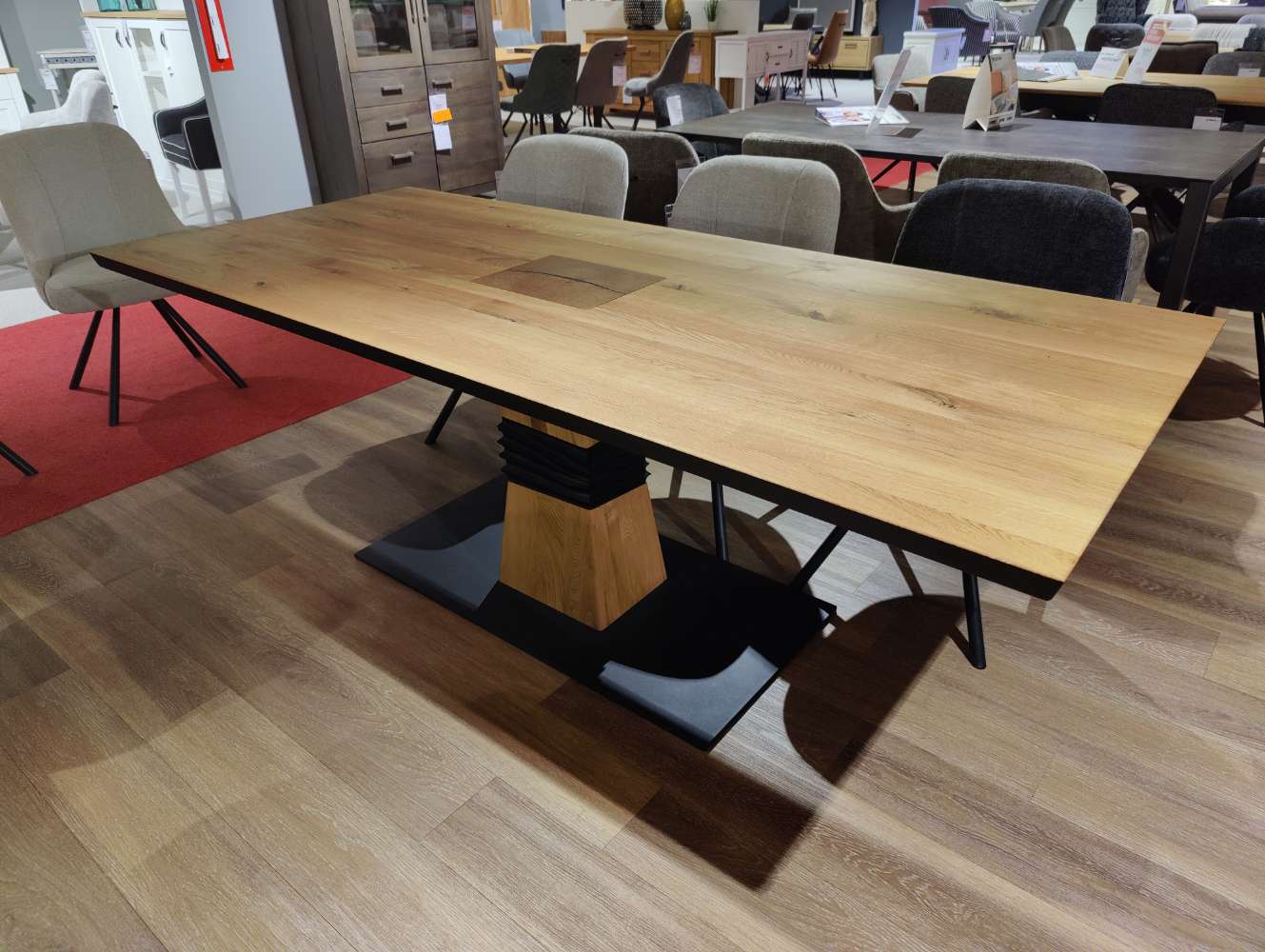 Design-Esstisch – WIMMER – Z35 – 220 cm – Massiv – Asteiche