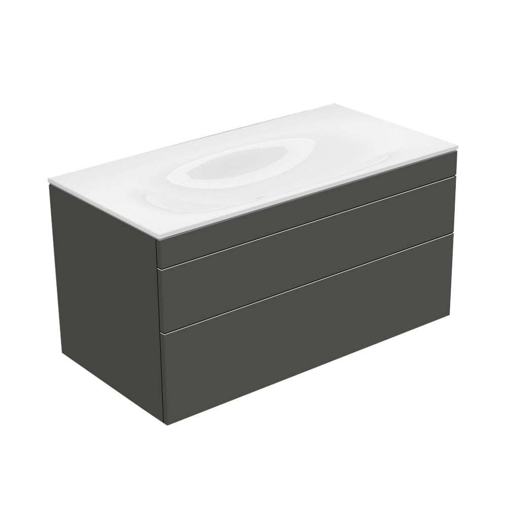 Keuco Edition 400 WTU, 2 Auszüge anthrazit Nr. 31551390000