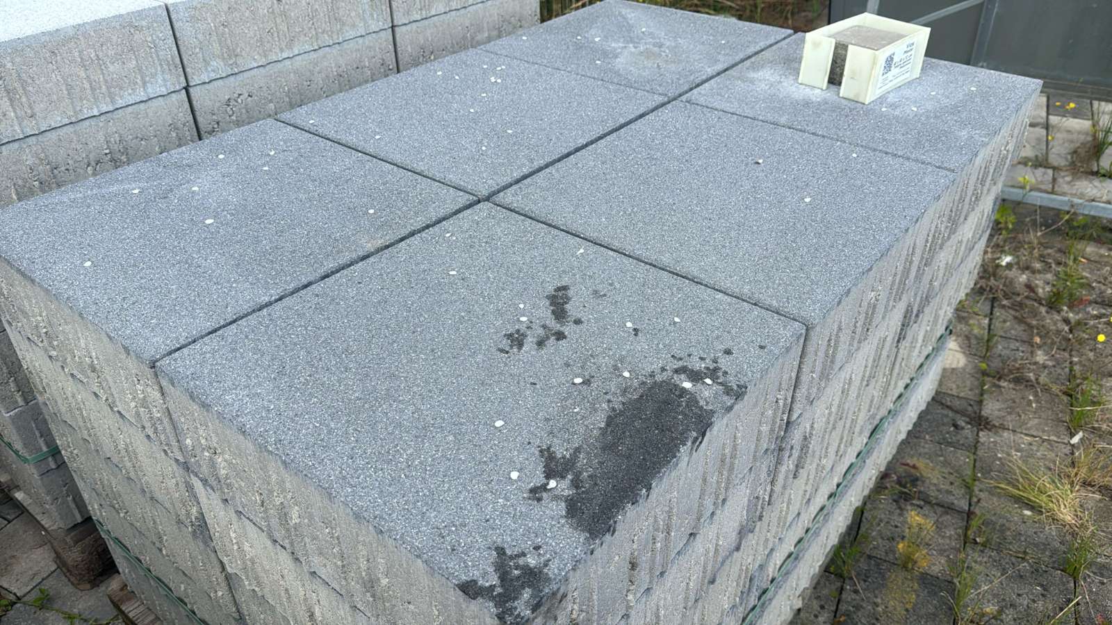 Vios 40x40x12 cm tiefgrau feingestrahlt ( Restposten )