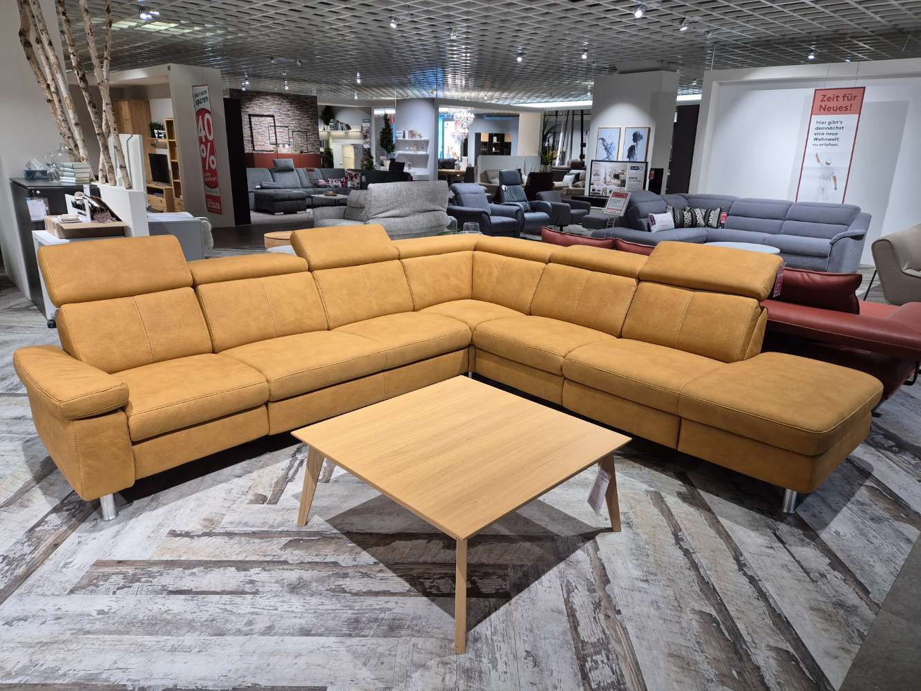 Polstergarnitur mit Funktion