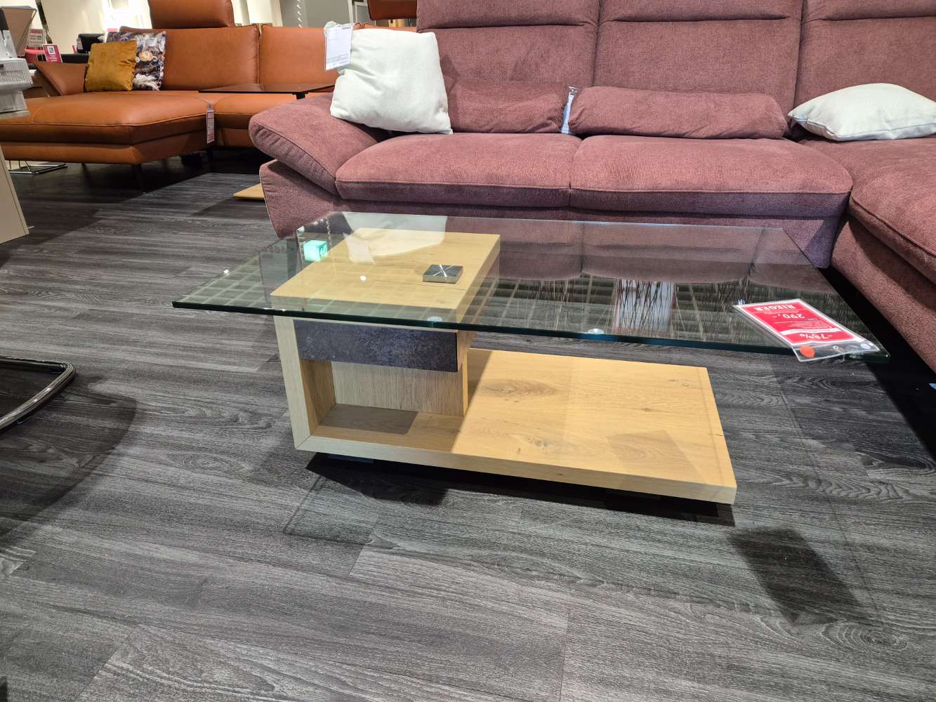 Couchtisch CT405-110 auf Rollen