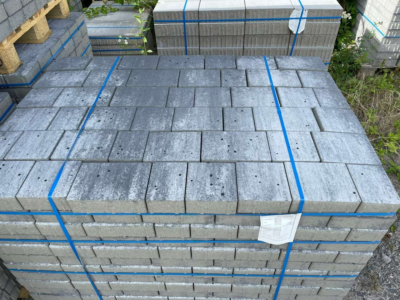 Via Privado Läuferverband anthrazit-weiß 6 cm (2.Wahl)