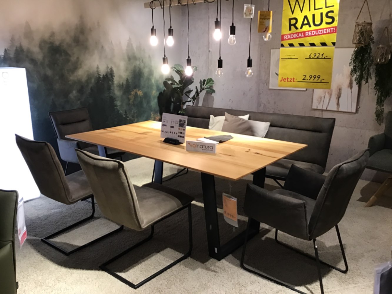 Tischgruppe Valnatura scala